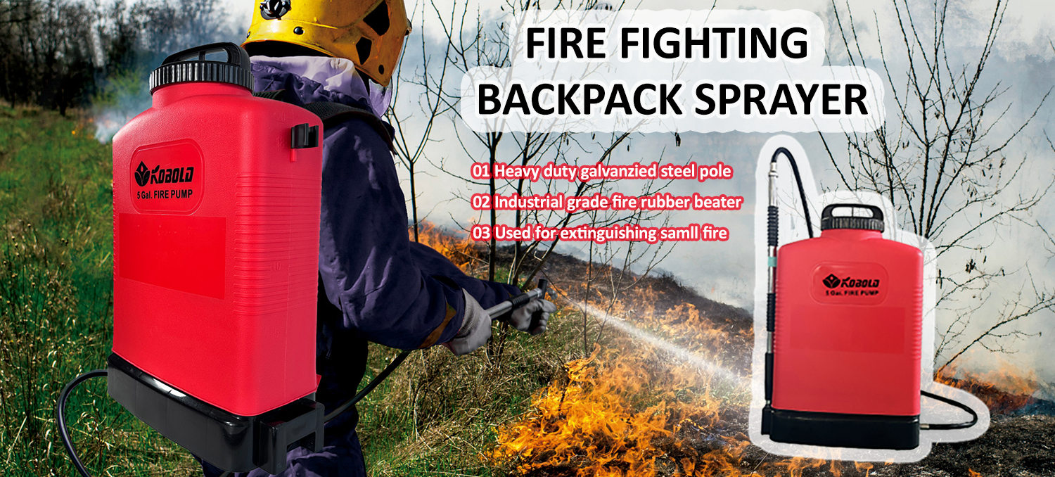 Pulverizador de mochila para lucha contra incendios, bomba contra incendios forestales, equipo de extinción para rescate de emergencia y rescate de incendios forestales, 20L