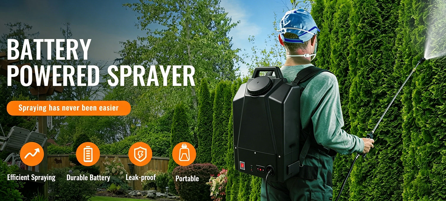 Kobold-pulverizador de mochila eléctrico de 20L, pulverizador con batería recargable para agricultura, desinfección de césped y jardín (moldeo por soplado)