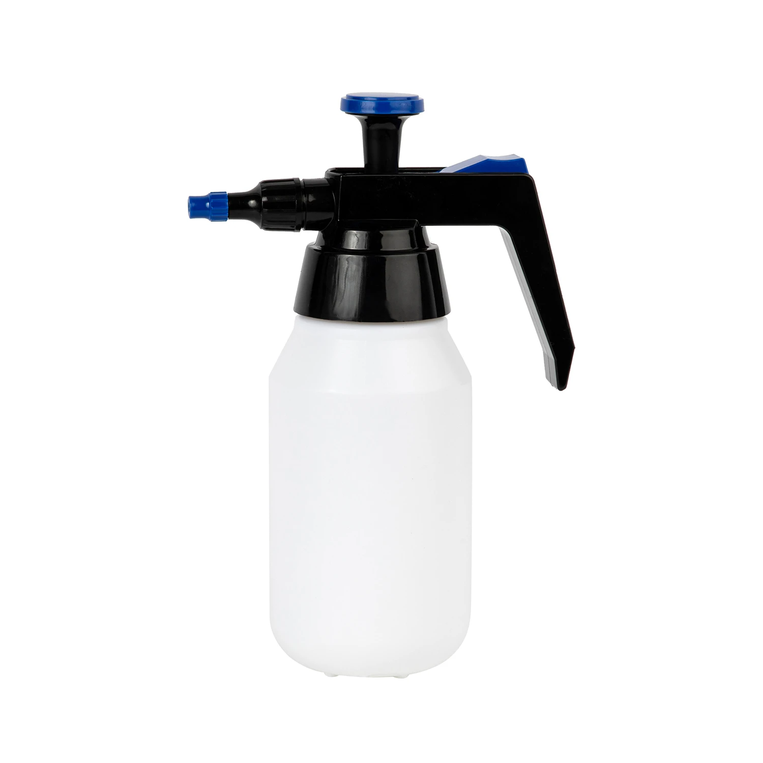 Pulverizador a presi&oacute;n de disolvente de alta resistencia, 1L, con boquilla ajustable para el cuidado del coche, mantenimiento Industrial (azul)