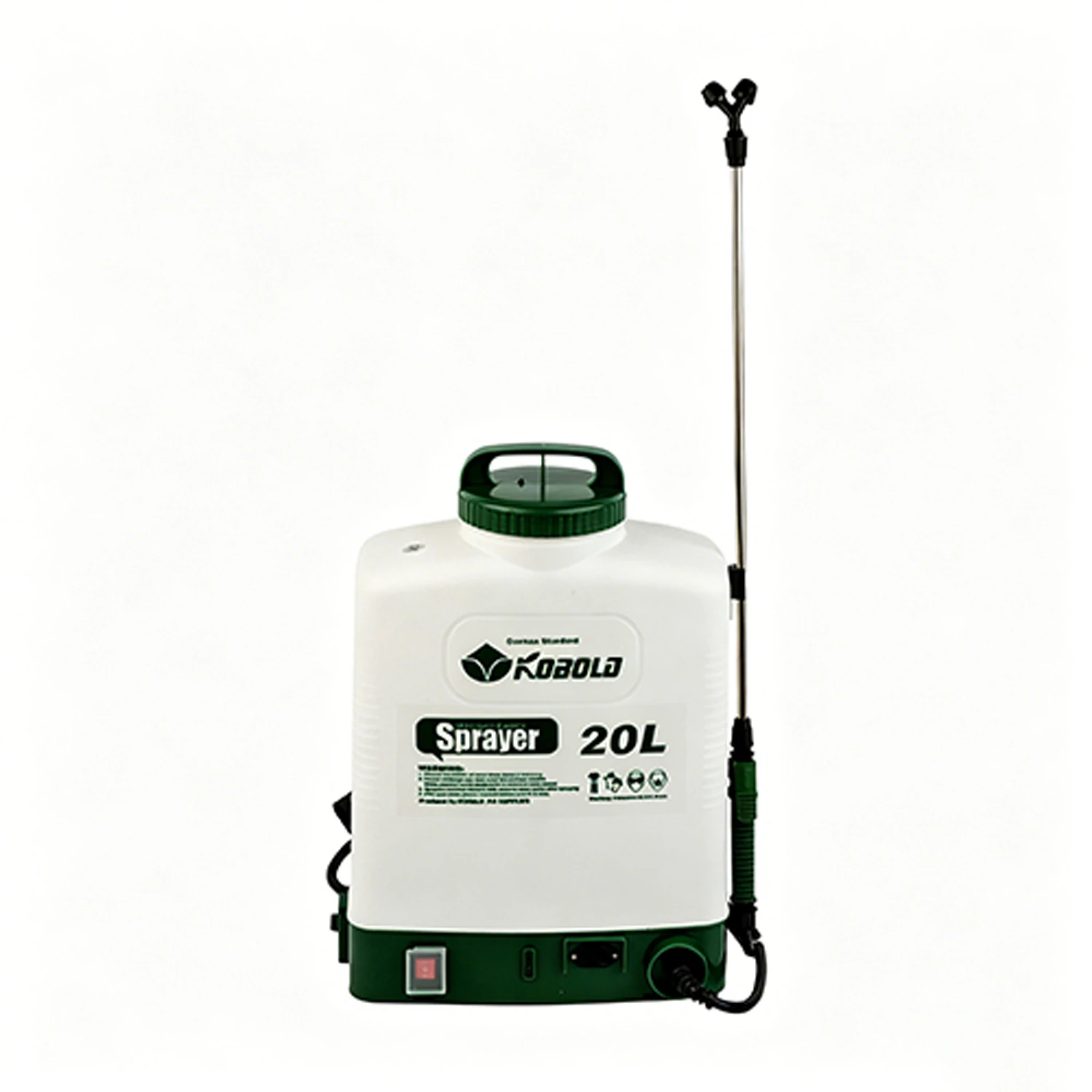 Kobold-pulverizador de mochila el&eacute;ctrico de 20L, pulverizador con bater&iacute;a recargable para agricultura, desinfecci&oacute;n de c&eacute;sped y jard&iacute;n