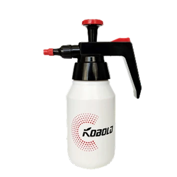 Pulverizador de solvente Industrial de 1L con boquilla ajustable, pulverizador de presi&oacute;n de solvente para el cuidado del coche, mantenimiento Industrial (rojo)
