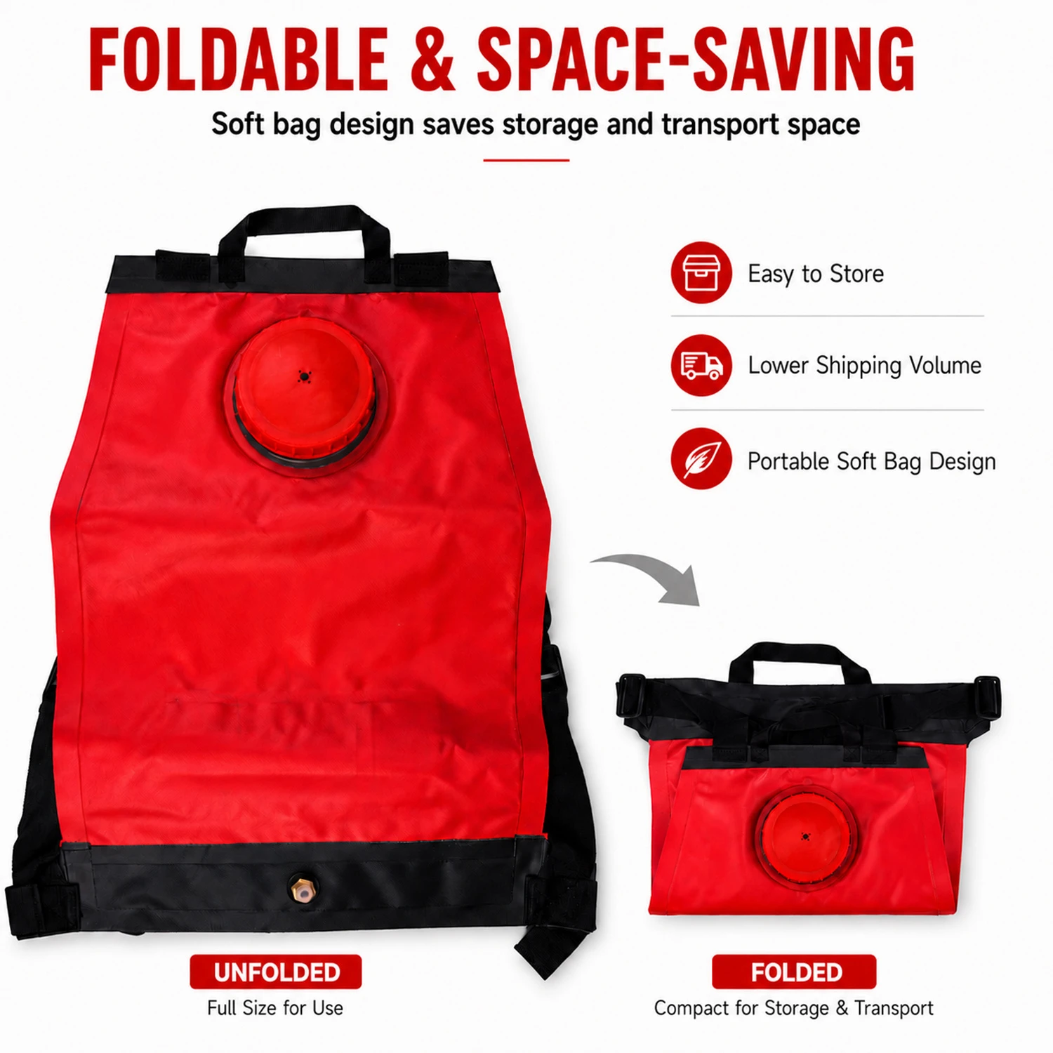 Bolso port&aacute;til de la lucha contra incendios de la mochila 20L con el coj&iacute;n acolchado para el control de incendios forestales