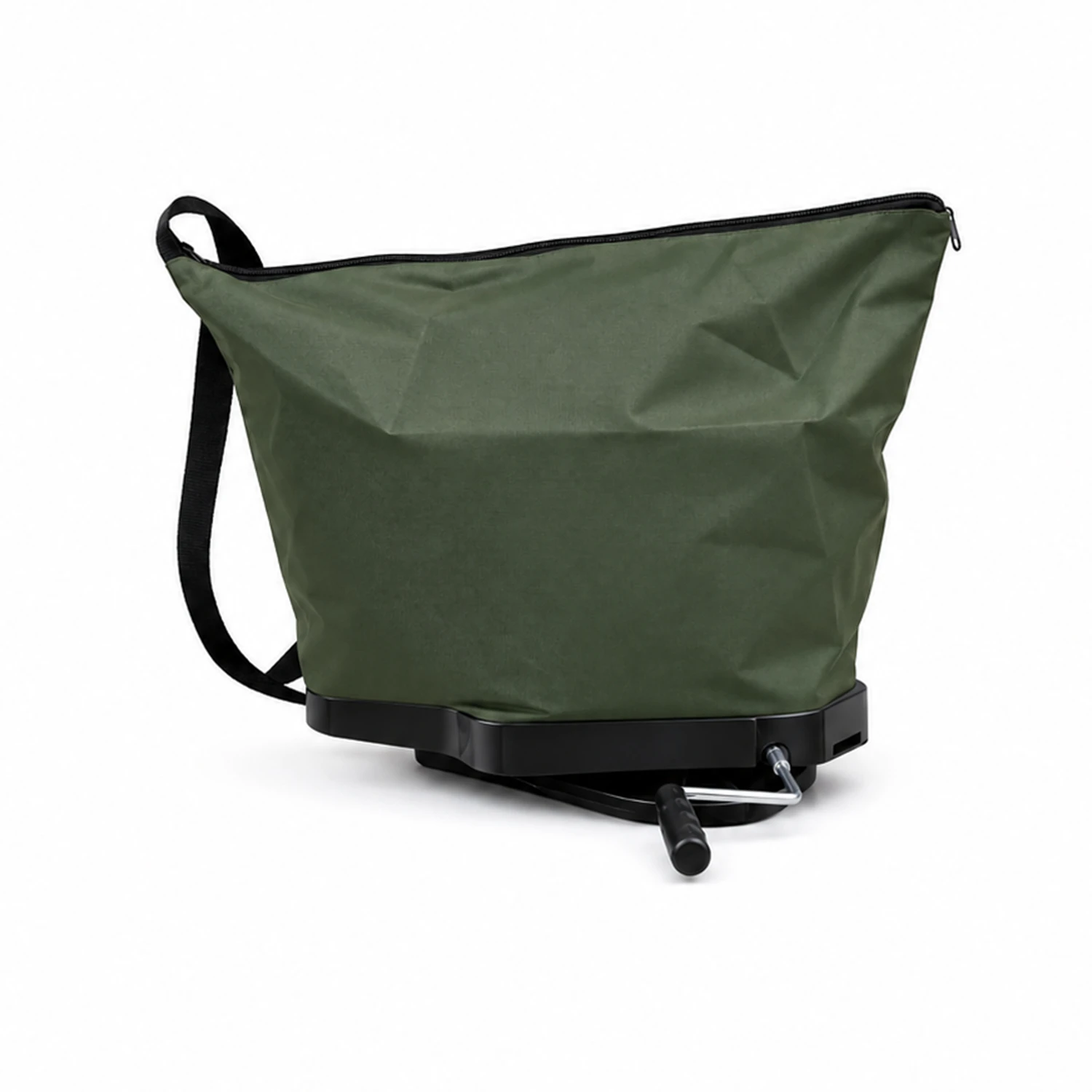 Bolsa para sembradoras de nailon de 16 litros para aplicaciones de sal y fertilizantes para c&eacute;sped