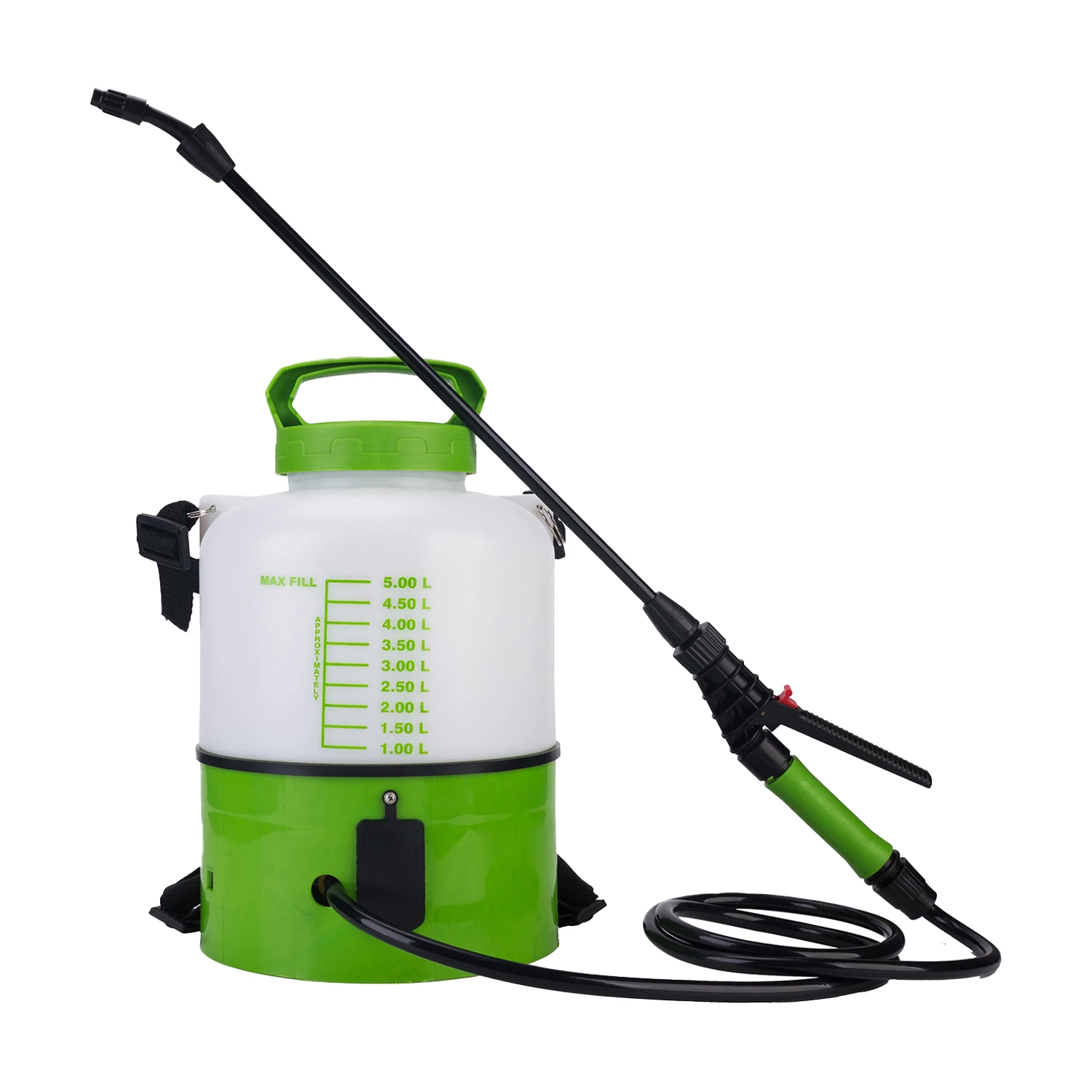 Rociador de bater&iacute;a port&aacute;til de 5L para jard&iacute;n de c&eacute;sped agr&iacute;cola