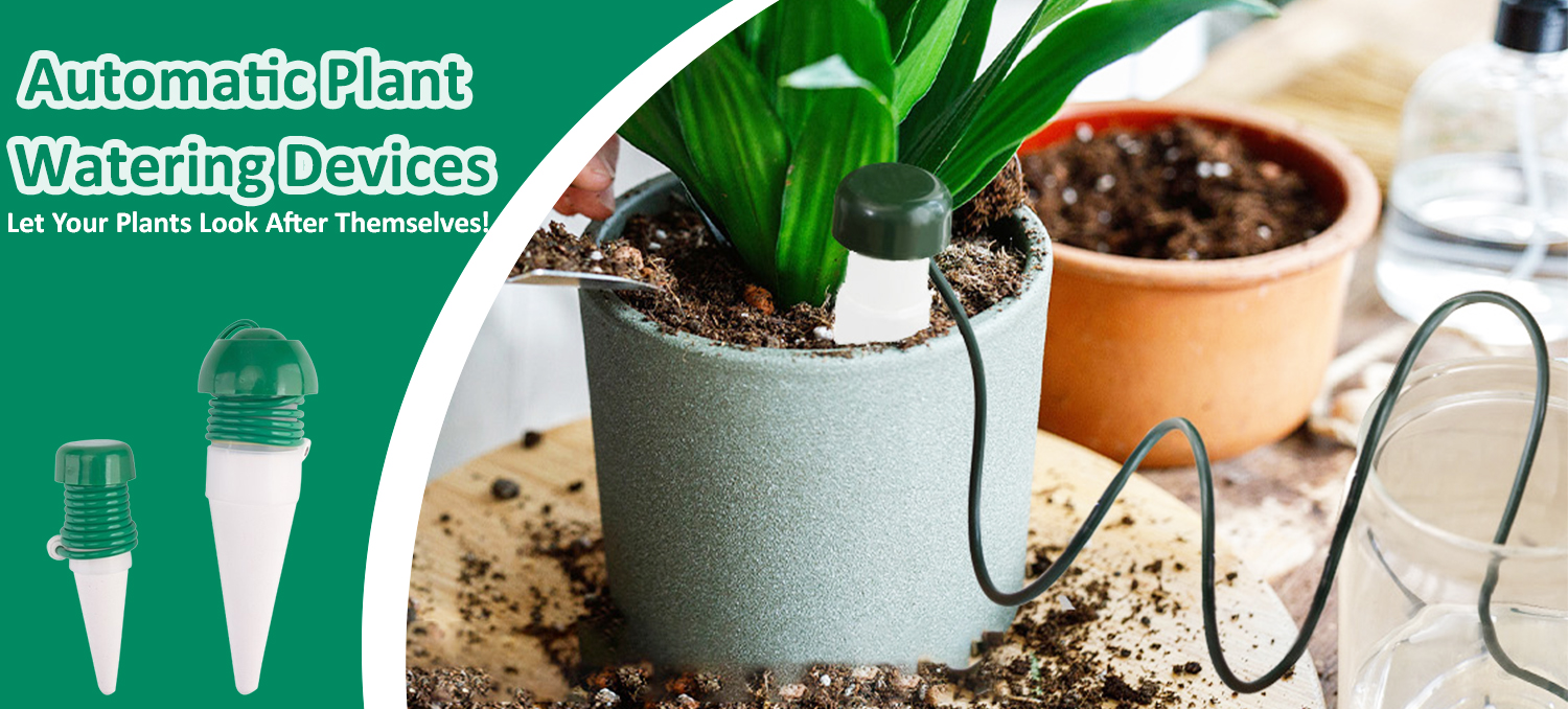 Regadera automática para plantas de interior y exterior, sistema de riego de jardín (pequeño)