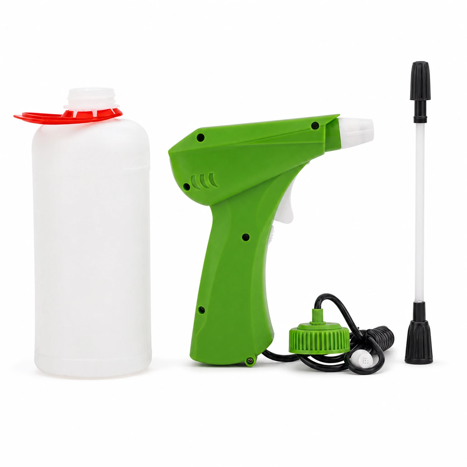 Rociador de gatillo con bater&iacute;a para limpieza del hogar en aerosol para matar malas hierbas y c&eacute;sped en el jard&iacute;n